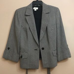 Ann Taylor Loft Wool Blend Neck Jacket  Size 12